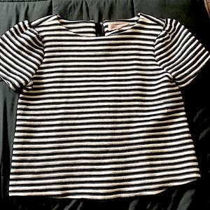 Striped, warm, comfortable shirt.